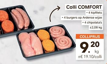 Promoties Colli comfort - Huismerk - Bon'Ap - Geldig van 14/09/2022 tot 27/09/2022 bij Bon'Ap