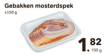Promoties Gebakken mosterdspek - Huismerk - Bon'Ap - Geldig van 14/09/2022 tot 27/09/2022 bij Bon'Ap