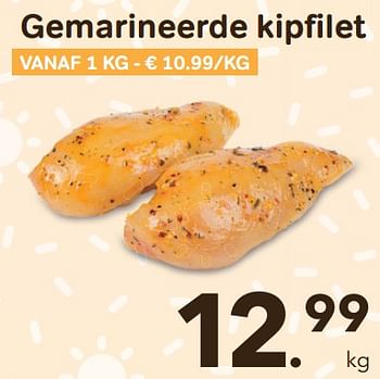 Promoties Gemarineerde kipfilet - Huismerk - Bon'Ap - Geldig van 14/09/2022 tot 27/09/2022 bij Bon'Ap