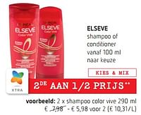 Elseve shampoo color vive-L