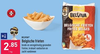 Promoties Belgische frieten - Belviva - Geldig van 26/09/2022 tot 07/10/2022 bij Aldi