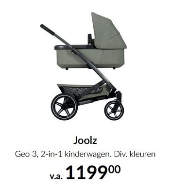 Promoties Joolz geo 3, 2-in-1 kinderwagen - Joolz - Geldig van 15/09/2022 tot 17/10/2022 bij BabyPark