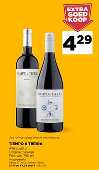 Tiemp + tierra crianza-Rode wijnen
