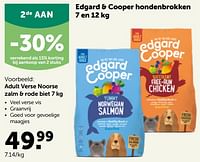 Edgard + cooper hondenbrokken adult verse noorse zalm + rode biet-Edgard & Cooper