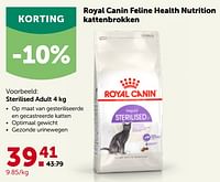 Royal canin feline health nutrition kattenbrokken sterilised adult-Royal Canin