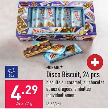 Promotions Disco biscuit - Monarc - Valide de 30/09/2022 à 07/10/2022 chez Aldi