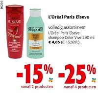 L’oréal paris elseve shampoo color vive-L