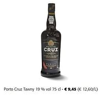 Porto cruz tawny-Porto Cruz