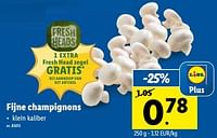 Fijne champignons-Huismerk - Lidl