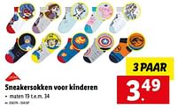 Sneakersokken voor kinderen-Huismerk - Lidl