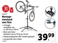 Montagestandaard voor fiets-Crivit