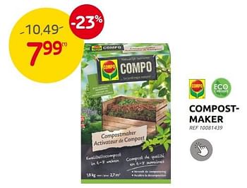 Promoties Compostmaker - Compo - Geldig van 28/09/2022 tot 17/10/2022 bij Brico
