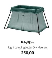 Babybjörn light campingbedje-BabyBjorn