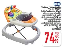 Trotteur - loopstoeltje walky talky-Chicco