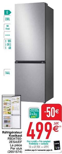 Samsung réfrigérateur koelkast rb34t60- 2esa-ef-Samsung