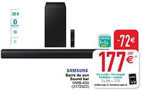 Samsung barre de son sound bar hwb-450-Samsung