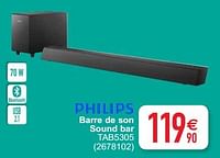 Philips barre de son sound bar tab5305-Philips