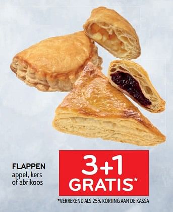 Promoties Flappen 3+1 gratis - Huismerk - Alvo - Geldig van 05/10/2022 tot 18/10/2022 bij Alvo