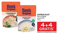 Express rijst ben’s original 4+4 gratis-Ben