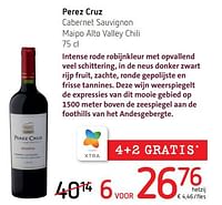 Perez cruz cabernet sauvignon maipo alto valley chili-Rode wijnen