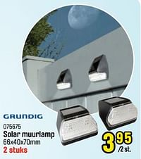 Solar muurlamp-Grundig