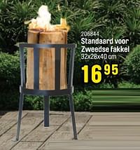 Standaard voor zweedse fakkel-Huismerk - Happyland