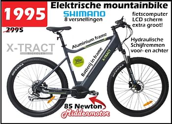 Promoties Elektrische mountainbike - X-tract - Geldig van 15/09/2022 tot 09/10/2022 bij Itek