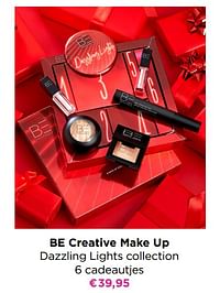 Be creative make up dazzling lights collection 6 cadeautjes-BE Creative Make Up