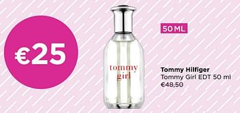 Promoties Tommy hilfiger tommy girl edt - Tommy Hilfiger - Geldig van 26/09/2022 tot 02/10/2022 bij ICI PARIS XL