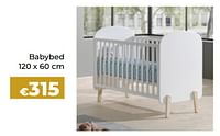 Babybed-Huismerk - Euroshop