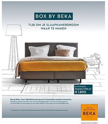 Promoties Box by beka - Beka - Geldig van 01/10/2022 tot 31/12/2022 bij Euro Shop