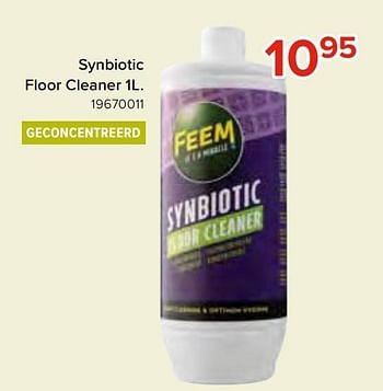 Promoties Synbiotic floor cleaner - Feem - Geldig van 02/10/2022 tot 23/10/2022 bij Euro Shop
