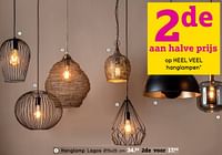Hanglamp lagos-Huismerk - Leen Bakker