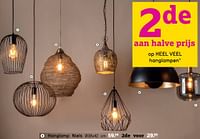 Hanglamp niels-Huismerk - Leen Bakker