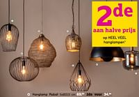 Hanglamp rabat-Huismerk - Leen Bakker