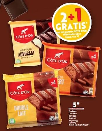 Promotions Chocolade cote d’or - Cote D'Or - Valide de 28/09/2022 à 04/10/2022 chez Louis Delhaize