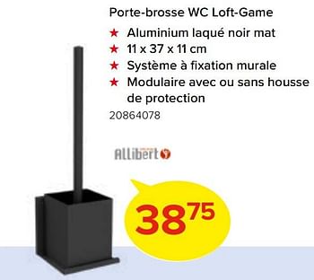 Promotions Porte-brosse wc loft-game - Allibert - Valide de 02/10/2022 à 23/10/2022 chez Euro Shop