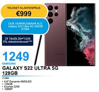 Samsung galaxy s22 ultra 5g 128gb-Samsung