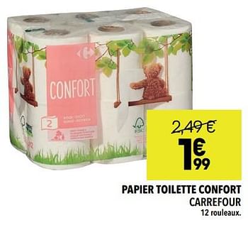 Papier Toilette Progress Renova chez Carrefour