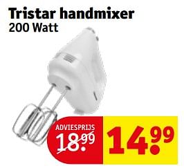 Promoties Tristar handmixer - Tristar - Geldig van 27/09/2022 tot 09/10/2022 bij Kruidvat