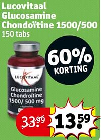 Lucovitaal glucosamine chondoïtine 1500-500-Lucovitaal