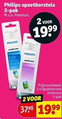 Opzetborstel intercare-Philips