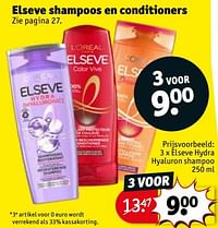Elseve hydra hyaluron shampoo-L