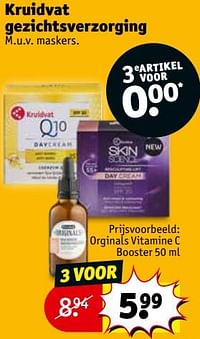 Orginals vitamine c booster-Huismerk - Kruidvat