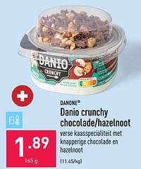 Danio crunchy chocolade-hazelnoot-Danone