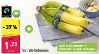 Fairtrade-biobananen-Huismerk - Aldi