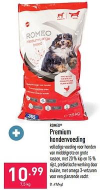 Premium hondenvoeding-Romeo