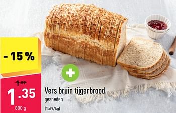 Promoties Vers bruin tijgerbrood - Huismerk - Aldi - Geldig van 03/10/2022 tot 08/10/2022 bij Aldi