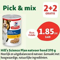 Hill`s science plan natvoer hond-Hill