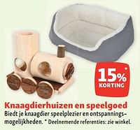 Knaagdierhuizen en speelgoed 15% korting-Huismerk - Maxi Zoo
